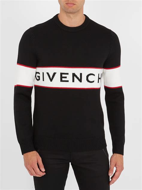 givenchy paris black sweater|Givenchy jumper men's.